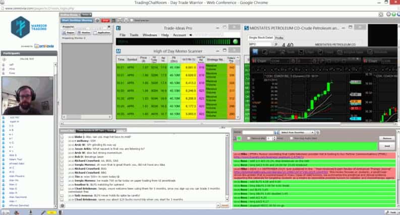 trading live chat room